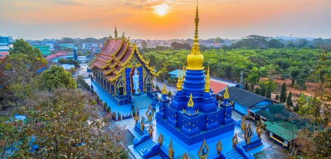 Blue Temple – đền xanh